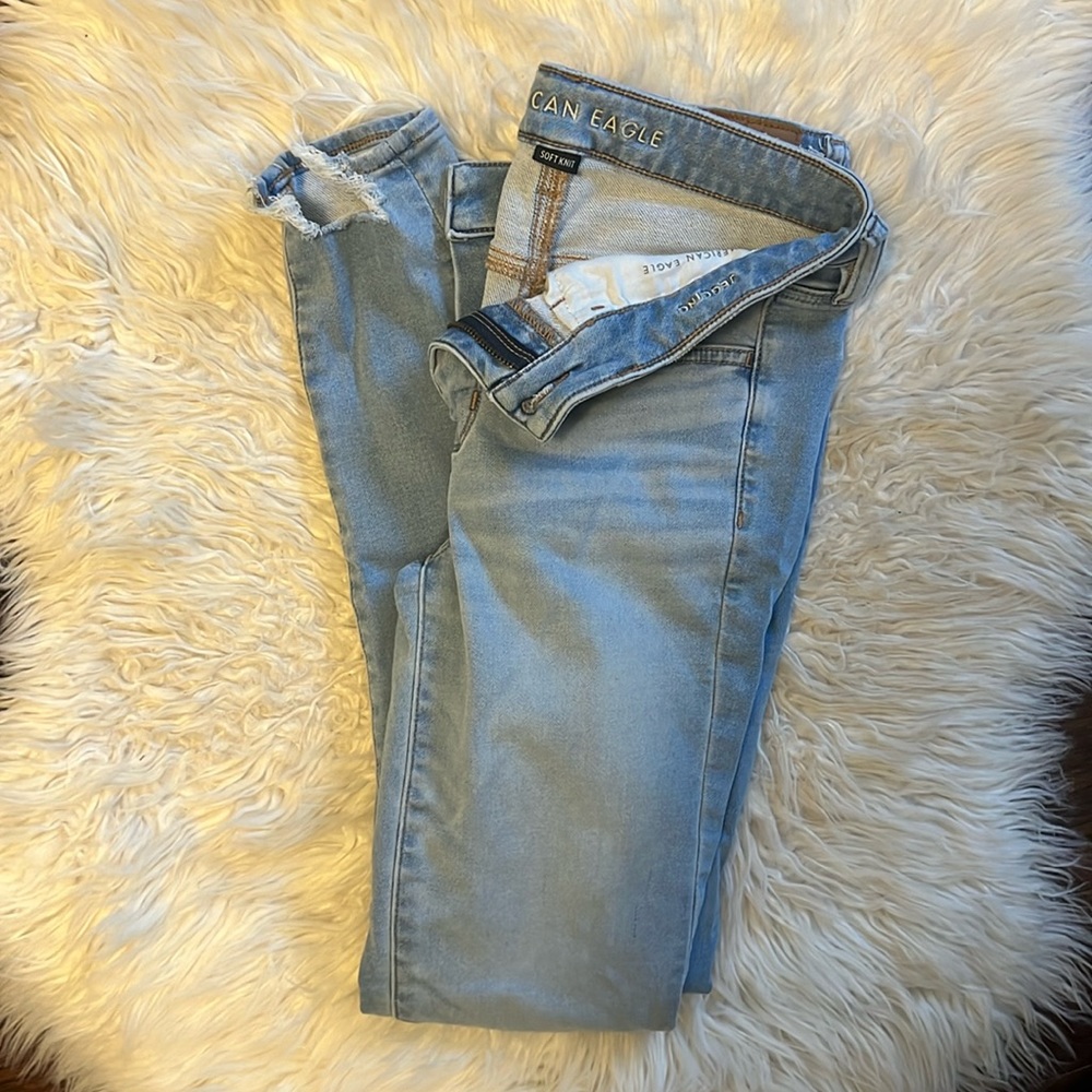 American Eagle Soft Knit Jegging 6 long